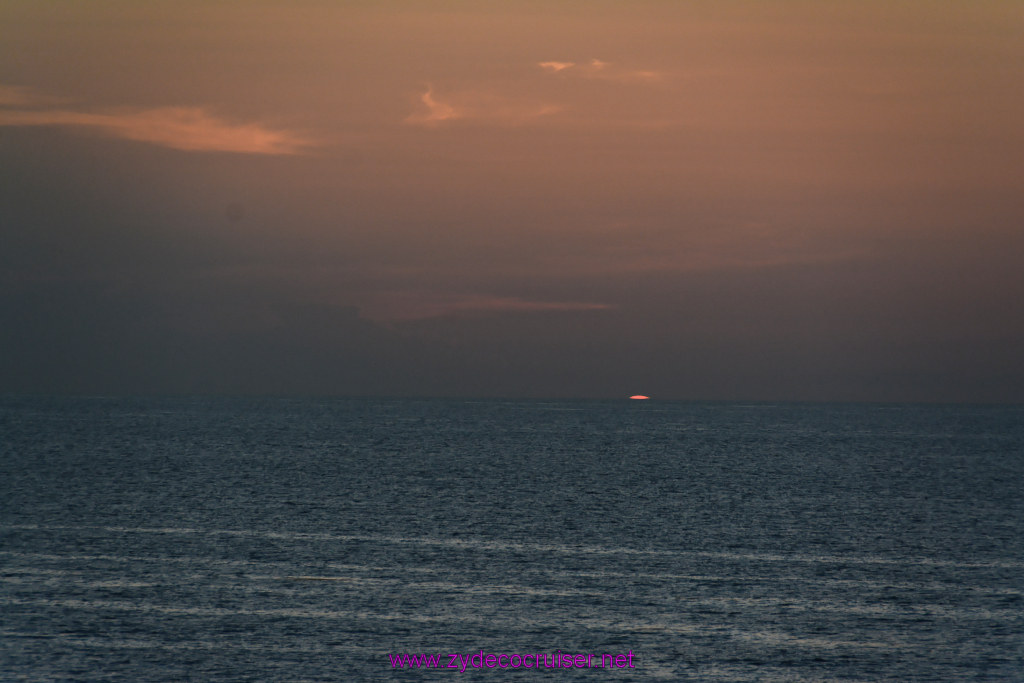 359: Carnival Sunshine Cruise, San Juan Sunset, 