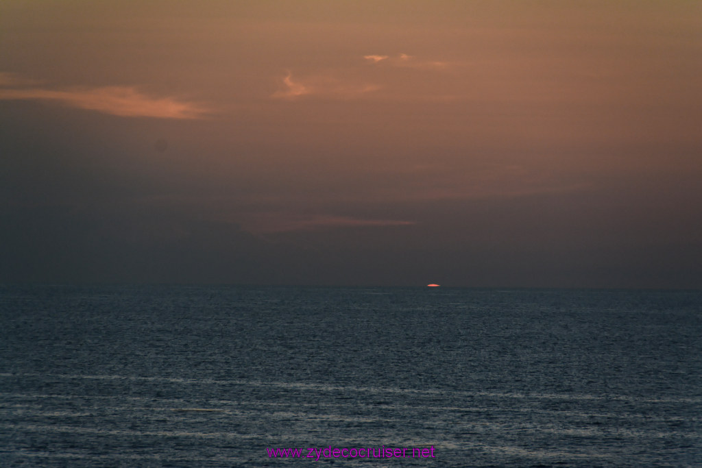 360: Carnival Sunshine Cruise, San Juan Sunset, 