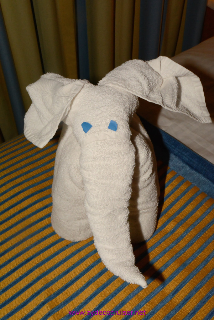 383: Carnival Sunshine Cruise, Towel Animal, 