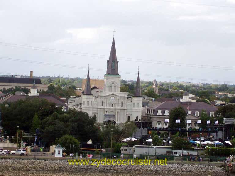 012: Carnival Triumph, Elizabeth Pictures, New Orleans, St Louis Catherdral