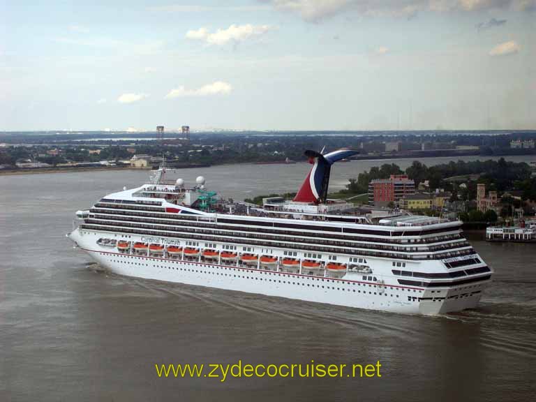 058: Carnival Triumph, Elizabeth Pictures, New Orleans, Triumph Sail Away