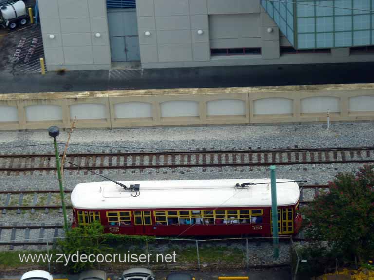 034: Carnival Triumph, New Orleans, Post-cruise, Riverfront Streetcar