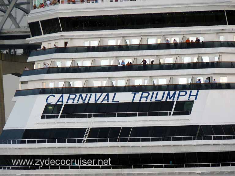 010: Carnival Triumph, New Orleans Sail Away, September 11, 2010 