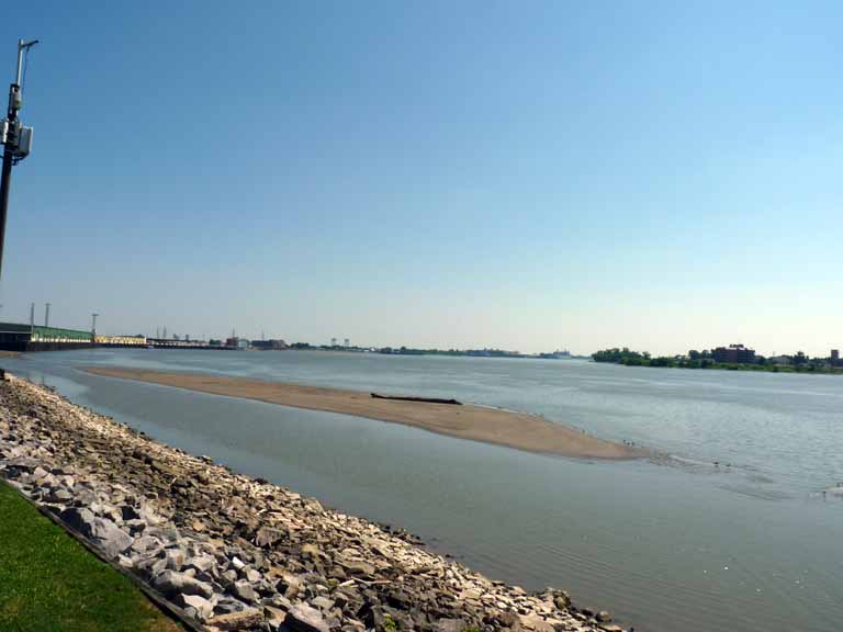 024: Carnival Triumph, New Orleans, Post-Cruise, Sandbar in the Mississippi River