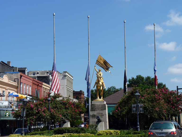 049: Carnival Triumph, New Orleans, Post-Cruise, Joan of Arc Statue