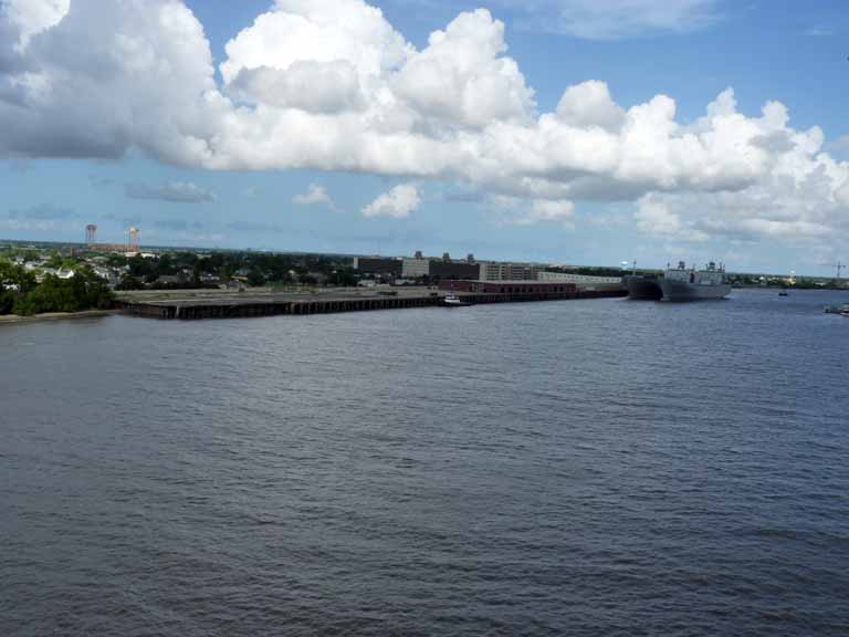 089: Carnival Triumph, New Orleans, Where the new cruise terminal will be built