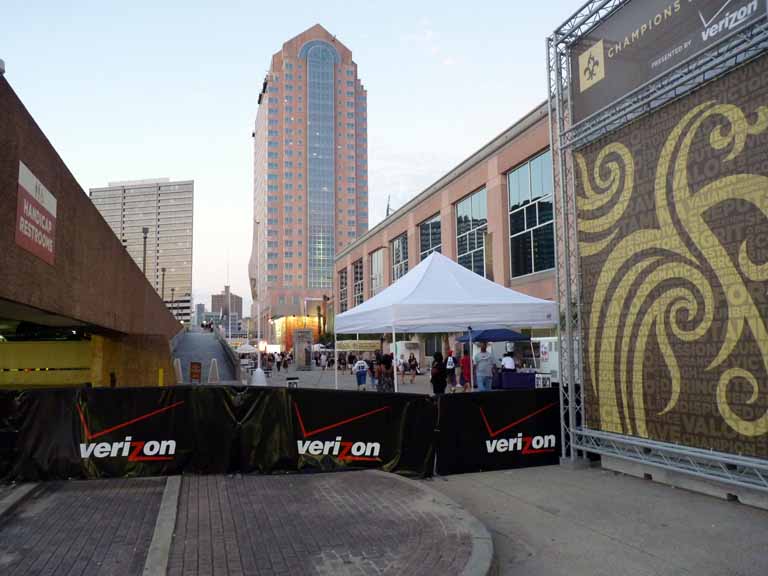 061: Carnival Triumph, Pre-Cruise, New Orleans - New Orleans Saints Believe Again Bash, Champions Square