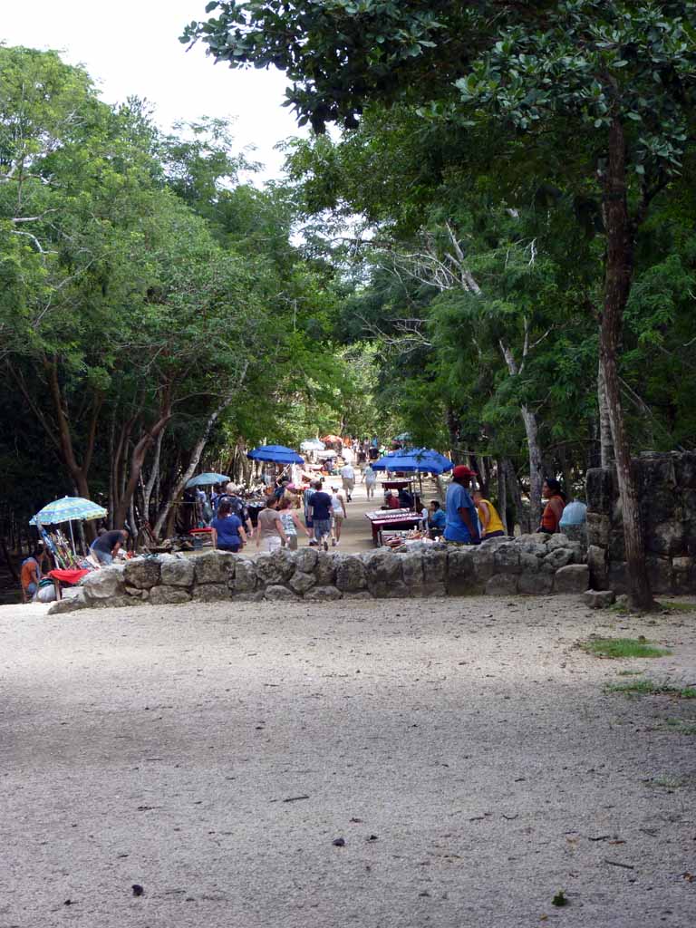 131: Carnival Triumph, Progreso, Chichen Itza, one of the vendor gauntlets