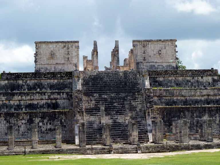 147: Carnival Triumph, Progreso, Chichen Itza, Templo de los Guerreros - Temple of the Warriors