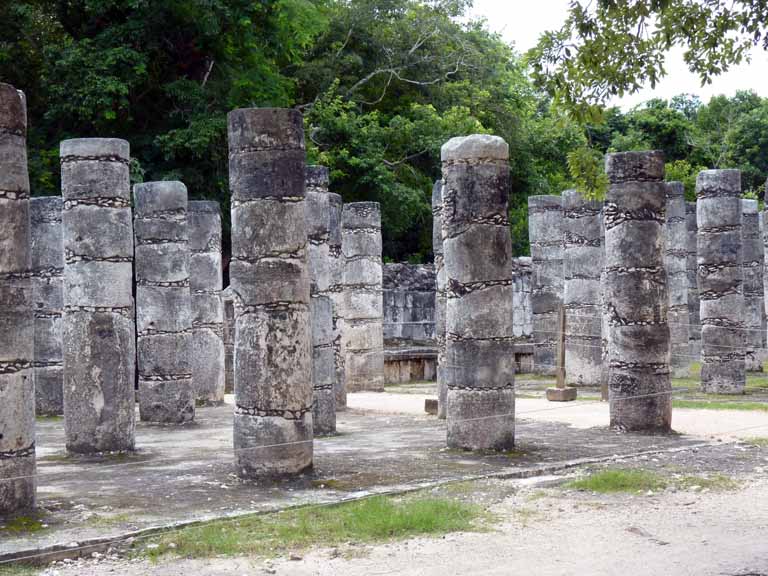 152: Carnival Triumph, Progreso, Chichen Itza, Grupo de las Mil Columnas - Group of the Thousand Columns