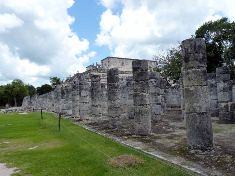 157: Carnival Triumph, Progreso, Chichen Itza, Grupo de las Mil Columnas - Group of the Thousand Columns