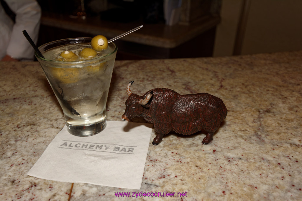 152: Carnival Triumph Journeys Cruise, Embarkation, Alchemy Bar, Yak Yak Yak, 