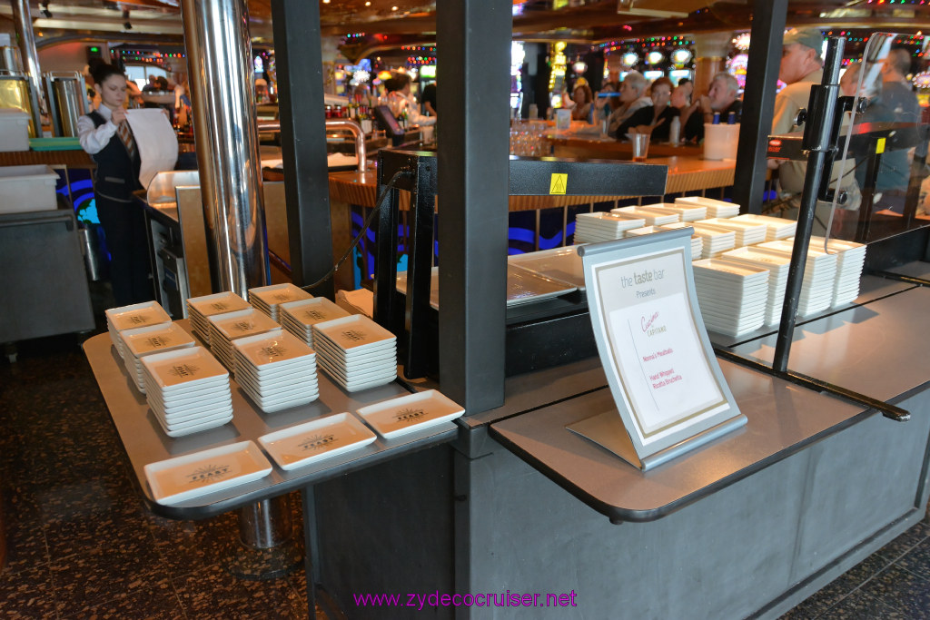 057: Carnival Triumph Journeys Cruise, Oct 25, Fun Day at Sea 1, Taste Bar