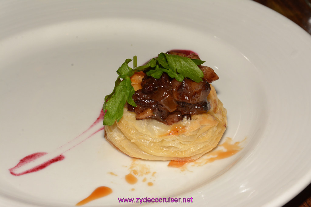 104: Carnival Triumph Journeys Cruise, Oct 26, 2015, Sea Day 2, MDR Dinner, Braised Rabbit, 