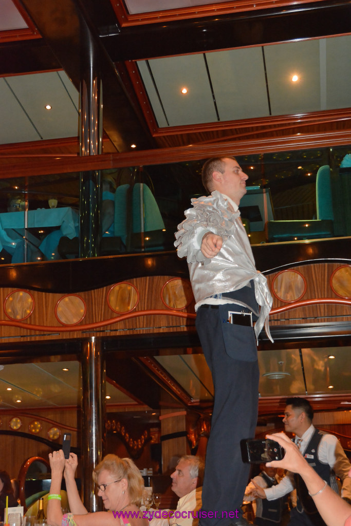 159: Carnival Triumph Journeys Cruise, Sea Day 3, MDR Dinner, Captain's Gala Dinner, 