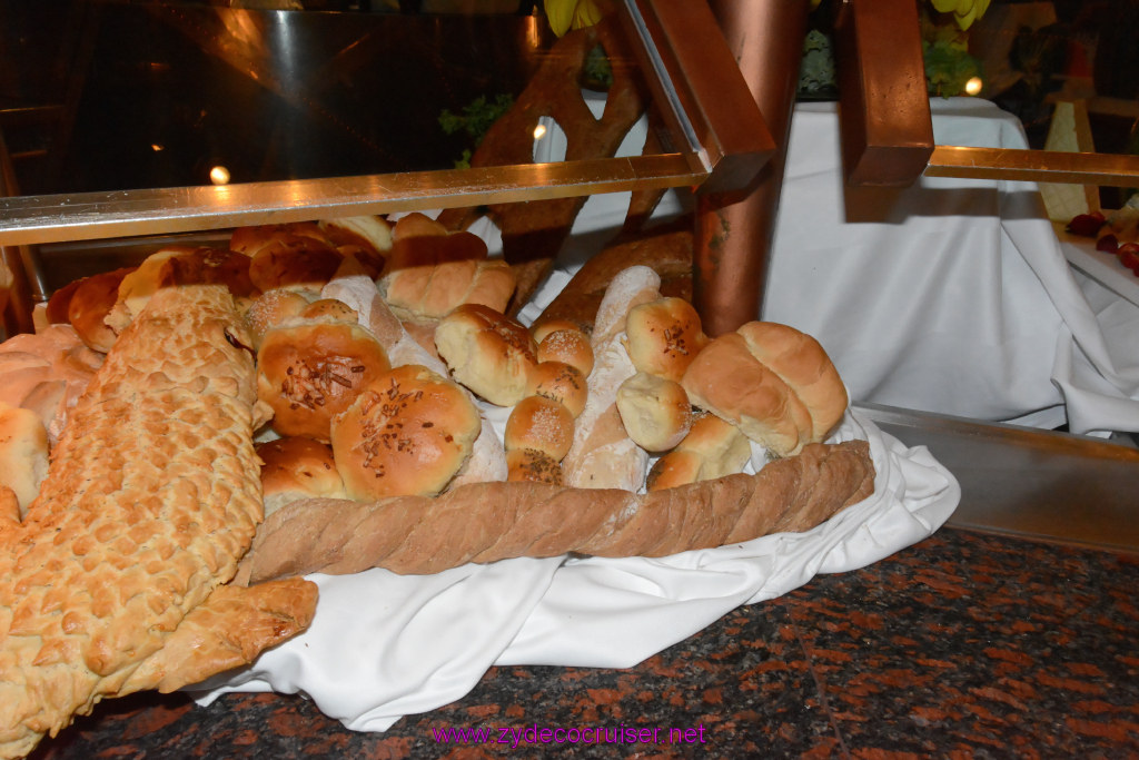 191: Carnival Triumph Journeys Cruise, Sea Day 3,  Midnight Gala Buffet, 