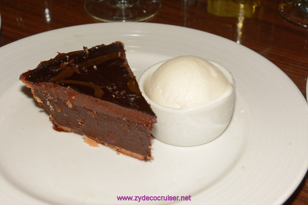 294: Carnival Triumph Oct 24th Journeys Cruise, Bonaire, MDR Dinner, Pie a la Mode, Chocolate Pie?