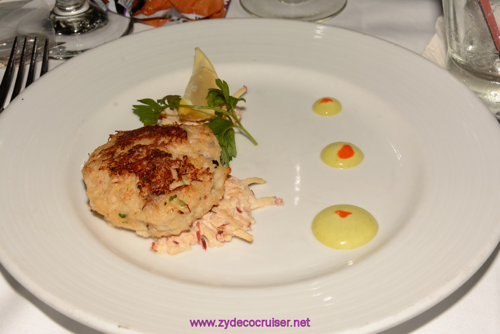 153: Carnival Triumph Journeys Cruise, Sea Day 4, Halloween and Elegant Night, MDR Dinner, Chesapeake Crab Cake, 