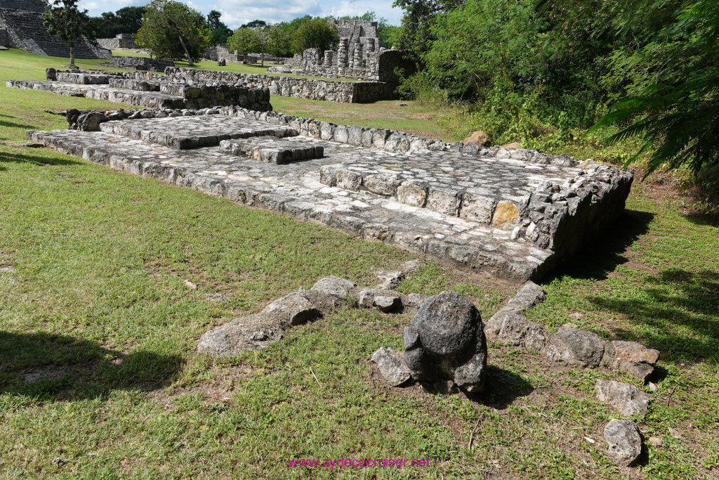 040: Carnival Valor Cruise, Progreso, The Ruins of Mayapan, 