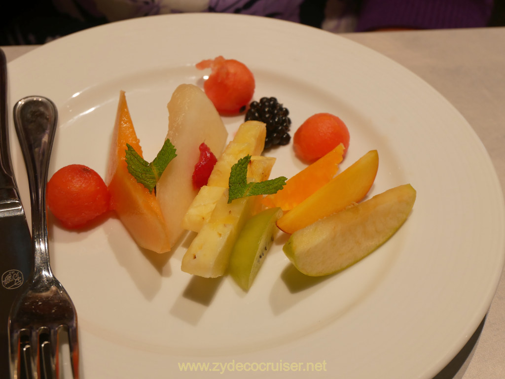 030: Carnival Venezia Transatlantic Cruise, Fresh Fruit