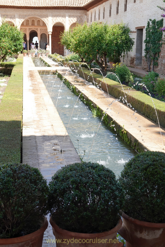 Carnival Venezia Transatlantic Cruise, Malaga, Granada, Alhambra