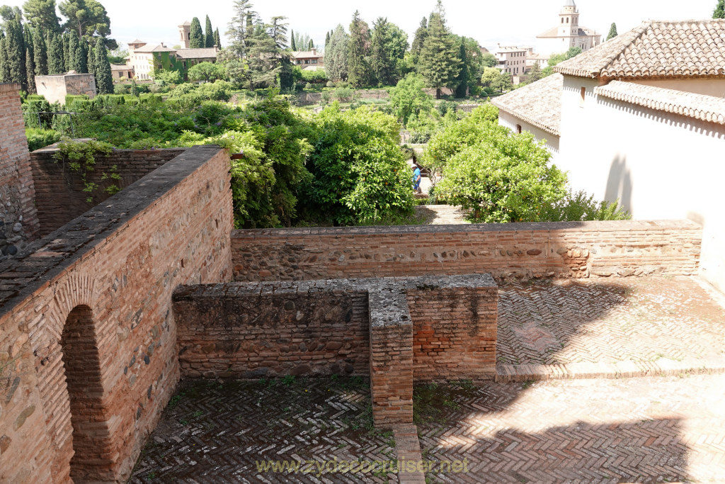 Carnival Venezia Transatlantic Cruise, Malaga, Granada, Alhambra