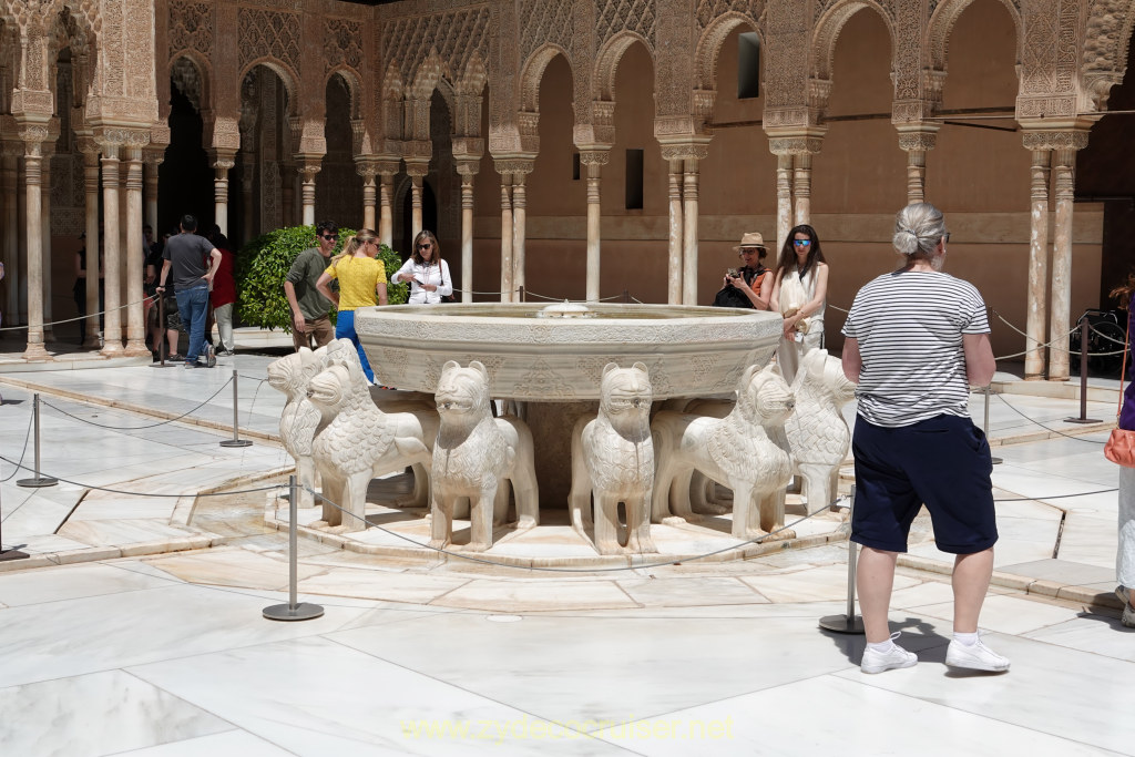 Carnival Venezia Transatlantic Cruise, Malaga, Granada, Alhambra