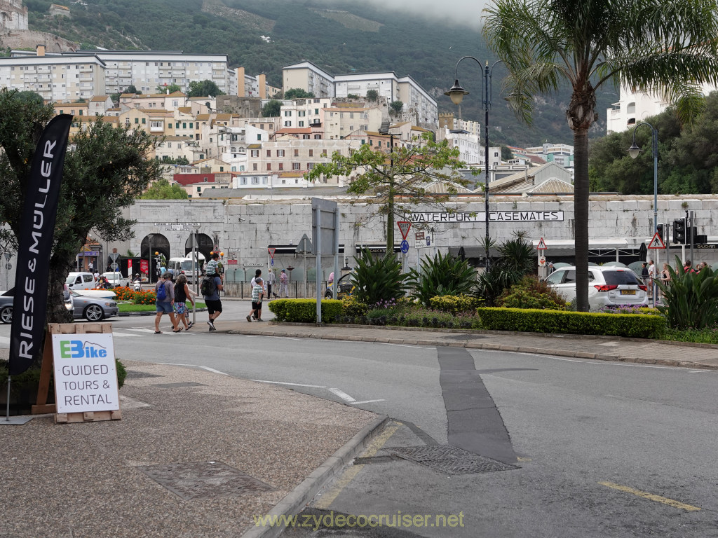 Carnival Venezia Transatlantic Cruise, Gibralter, 