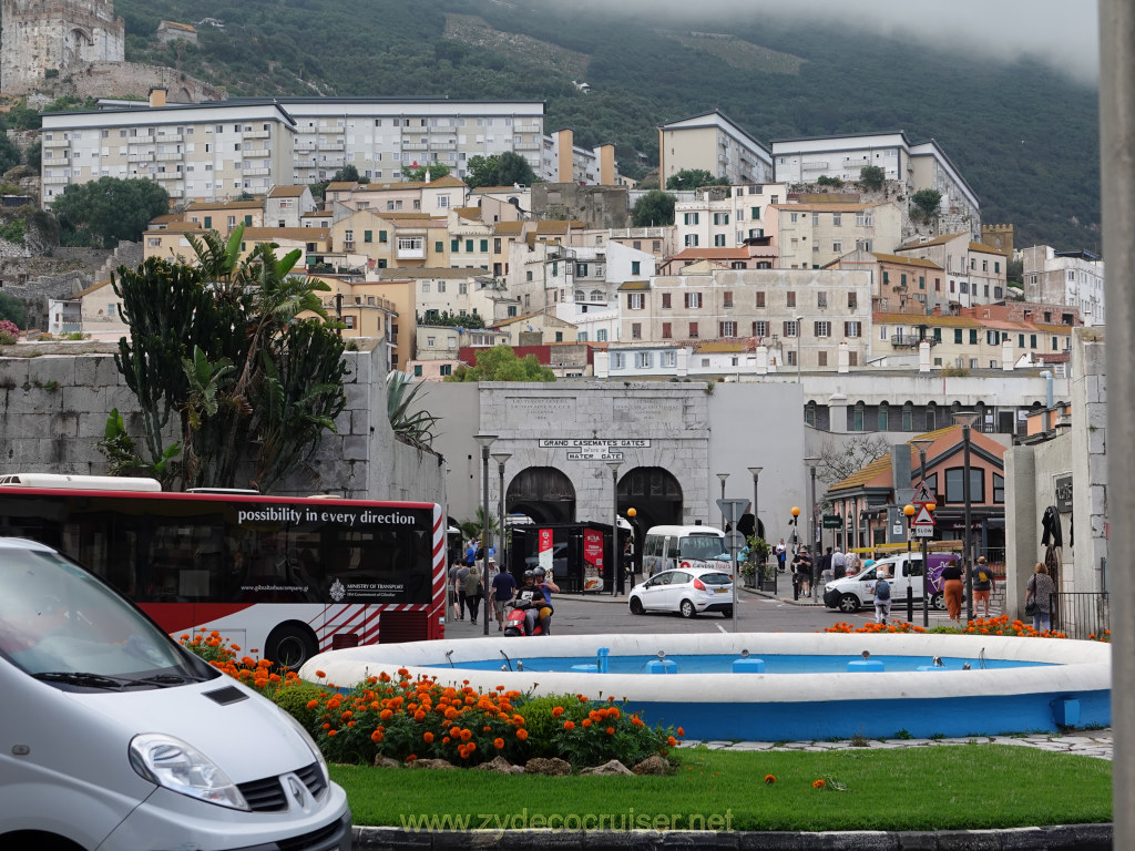 Carnival Venezia Transatlantic Cruise, Gibralter, 