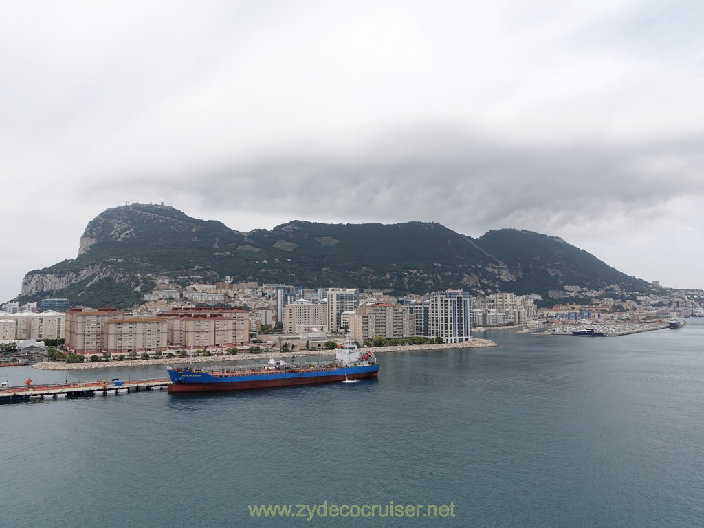 Carnival Venezia Transatlantic Cruise, Gibralter, 