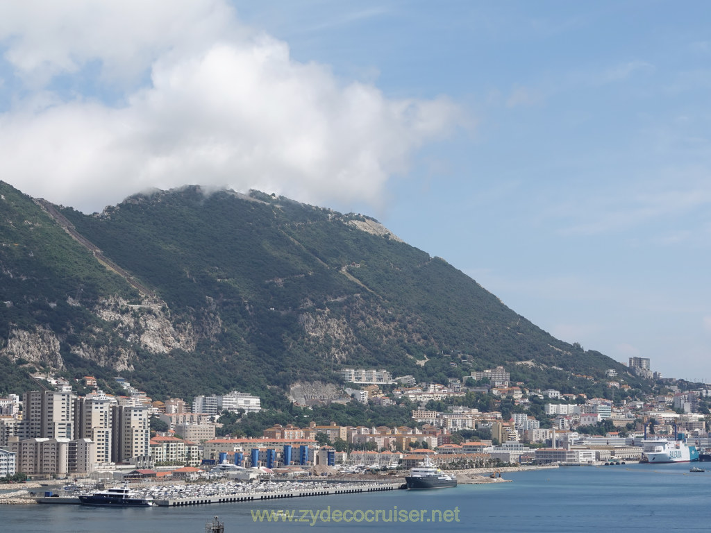 Carnival Venezia Transatlantic Cruise, Gibralter, 