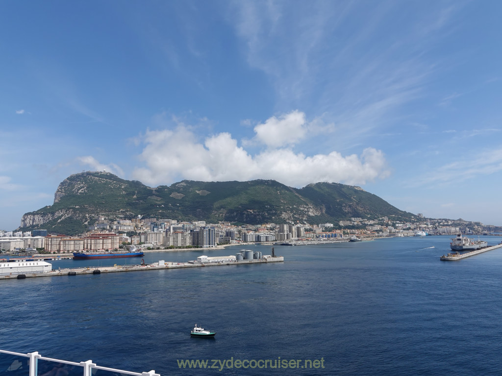 Carnival Venezia Transatlantic Cruise, Gibralter, 