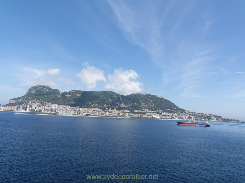 Carnival Venezia Transatlantic Cruise, Gibralter, 