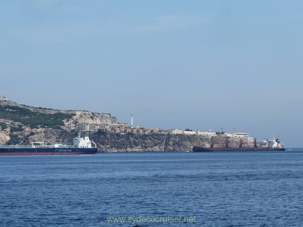 Carnival Venezia Transatlantic Cruise, Gibralter, 