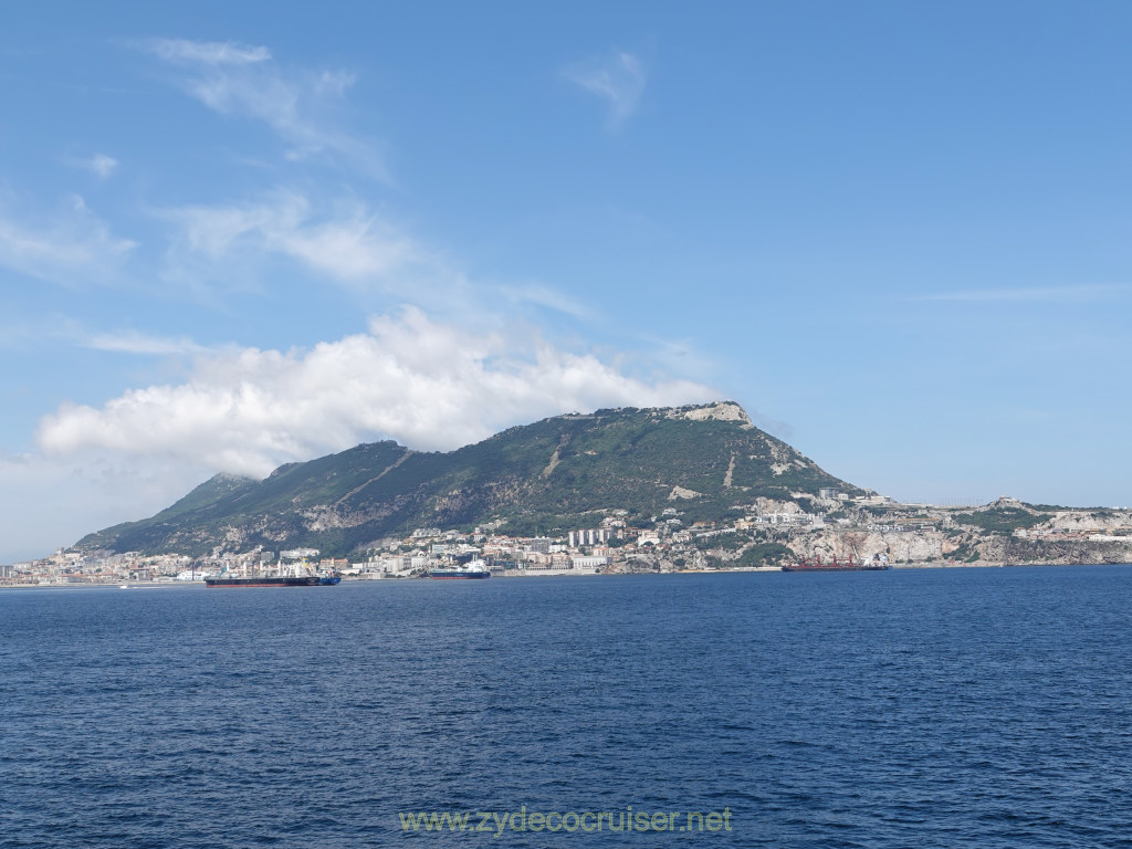 Carnival Venezia Transatlantic Cruise, Gibralter, 