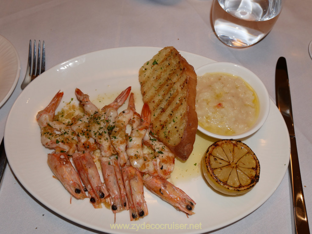 Carnival Venezia Il Viaggio, Jumbo Shrimp Scampi