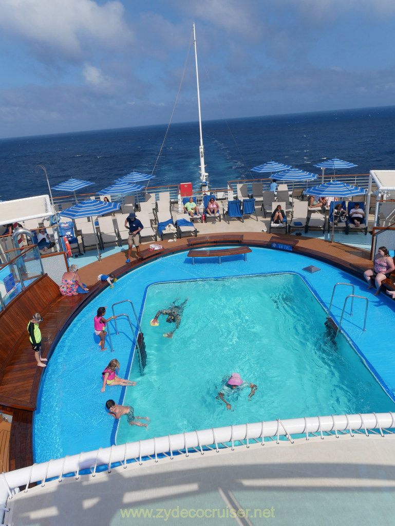 051: Carnival Venezia Transatlantic Cruise, Sea Day 3, Burano Pool