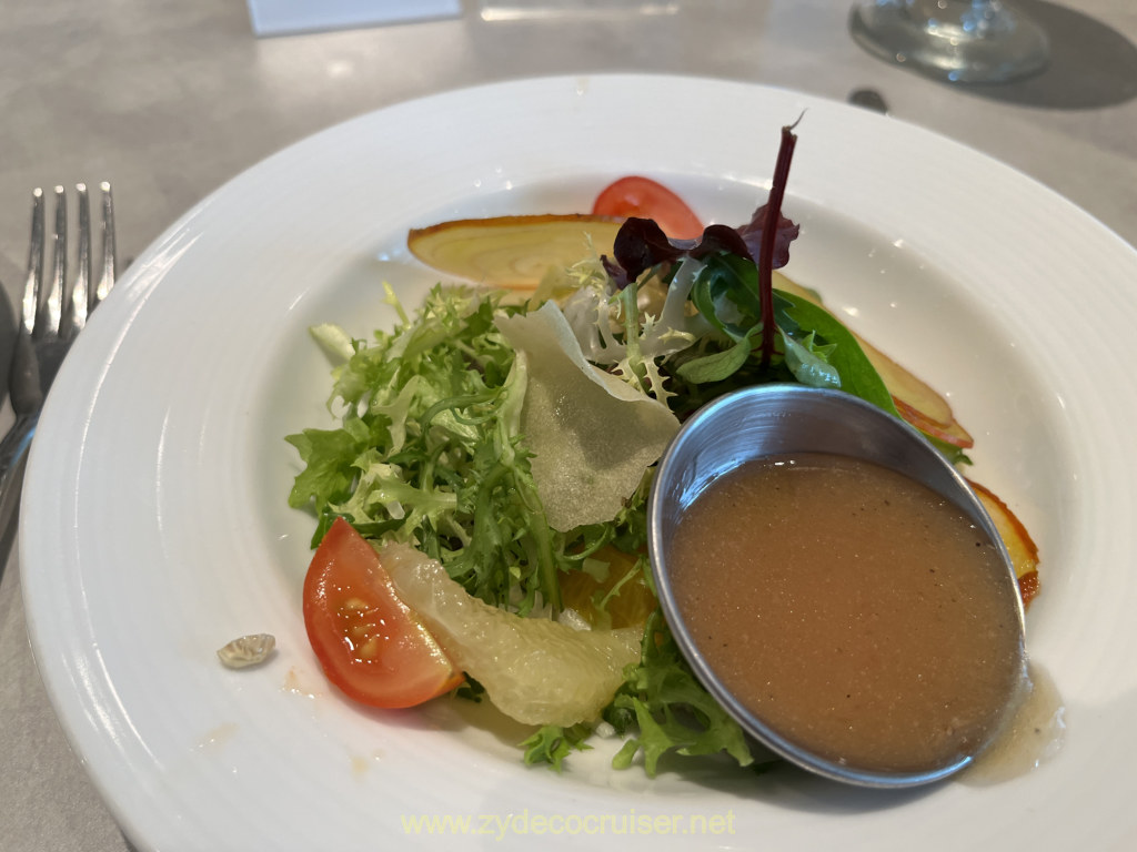 016: Carnival Venezia Transatlantic Cruise, Sea Day 8, Lunch, Far East Asia, Mandarin Honey Crunch Salad