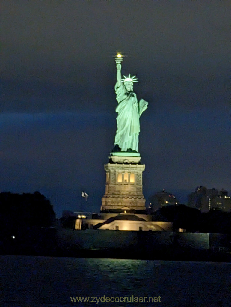 048: Carnival Venezia Transatlantic Cruise, Sea Day 9, Statue of Liberty