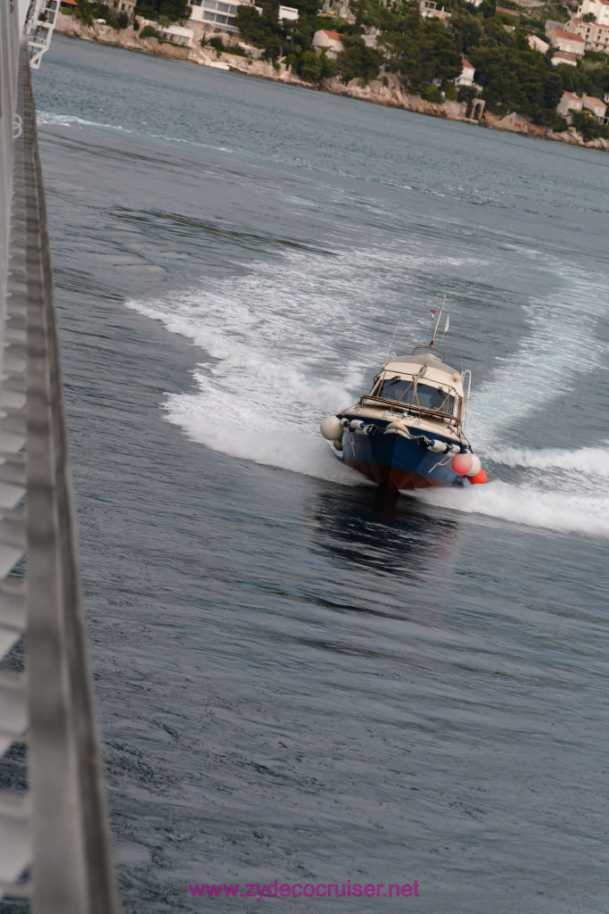 324: Carnival Vista Inaugural Voyage, Dubrovnik, Pilot Boat