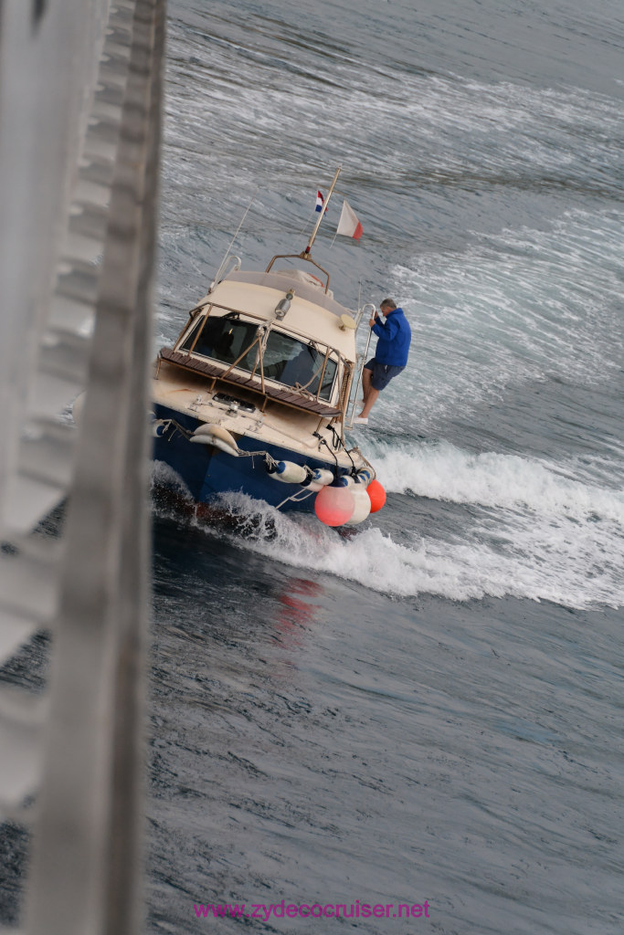 328: Carnival Vista Inaugural Voyage, Dubrovnik, Pilot Boat