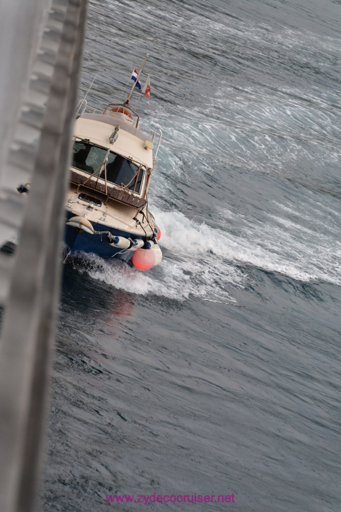 330: Carnival Vista Inaugural Voyage, Dubrovnik, Pilot Boat