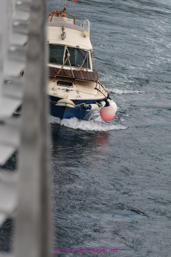 332: Carnival Vista Inaugural Voyage, Dubrovnik, Pilot Boat