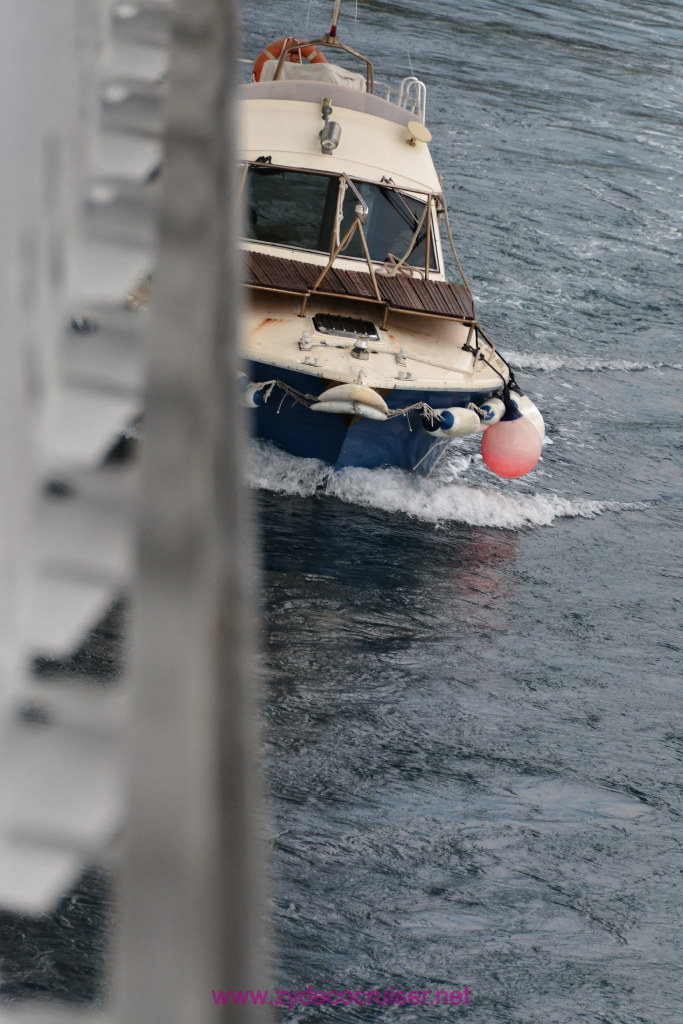 335: Carnival Vista Inaugural Voyage, Dubrovnik, Pilot Boat