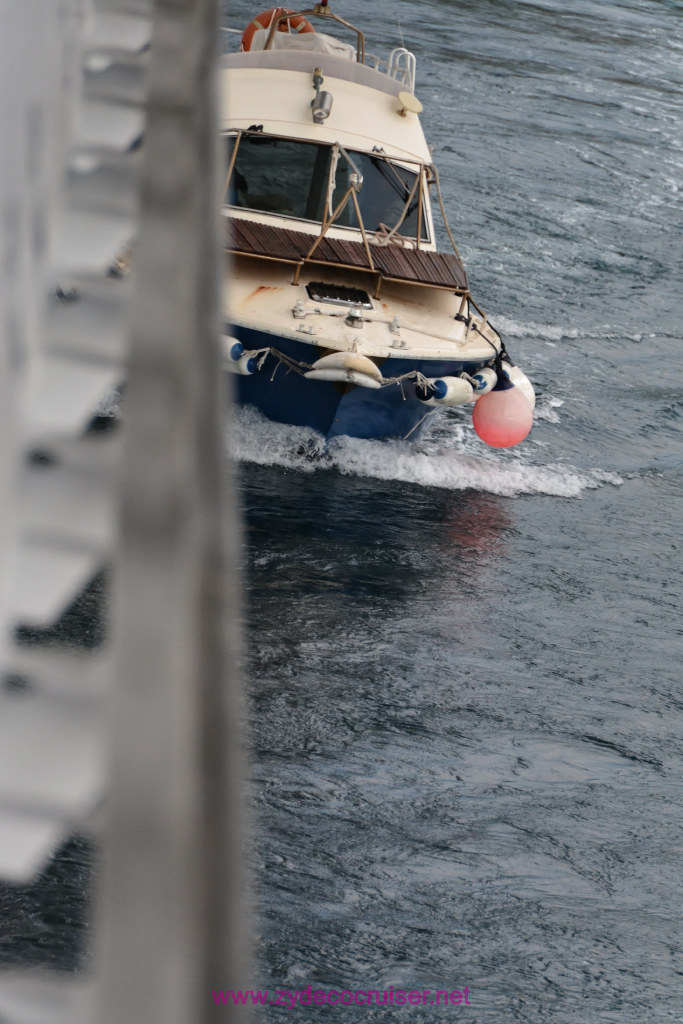 336: Carnival Vista Inaugural Voyage, Dubrovnik, Pilot Boat