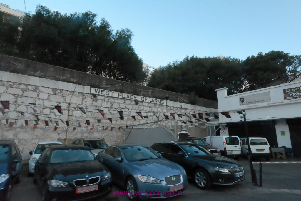 018: Carnival Vista Transatlantic Cruise, Gibraltar, West Place of Arms