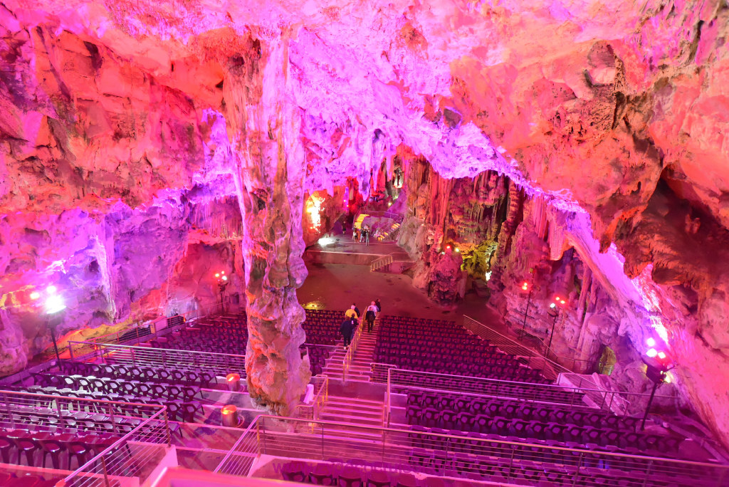 138: Carnival Vista Transatlantic Cruise, Gibraltar, St. Michael's Cave