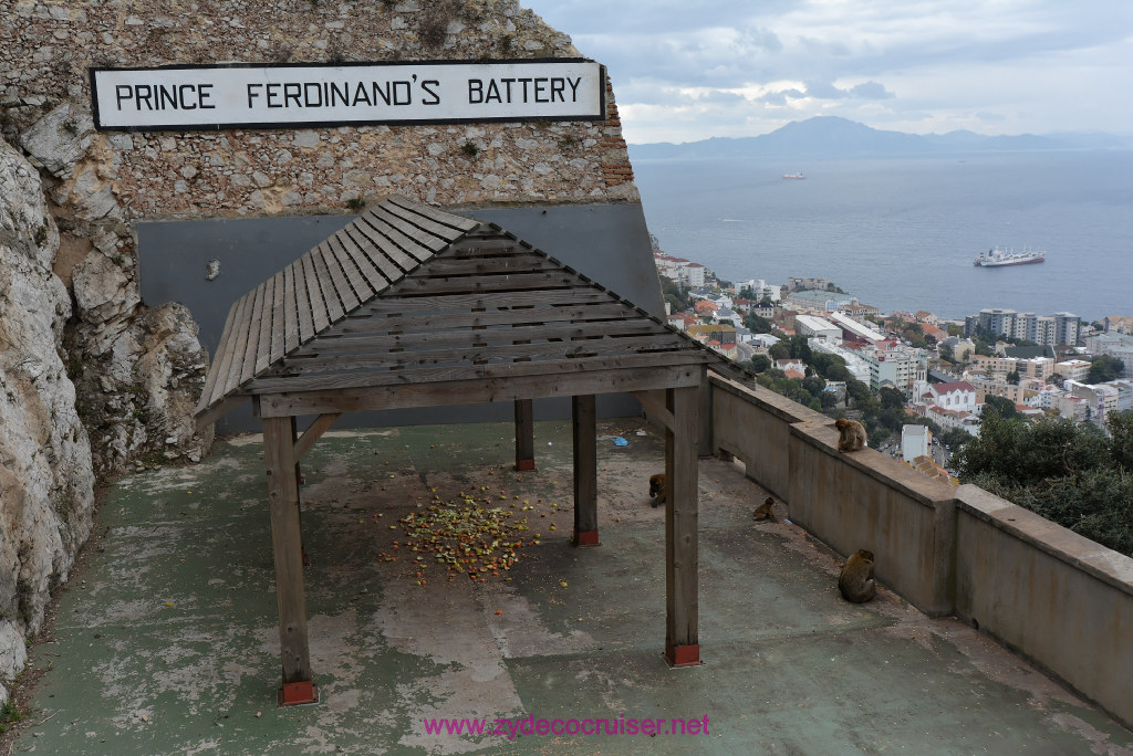 213: Carnival Vista Transatlantic Cruise, Gibraltar, Prince Ferdinand's Battery