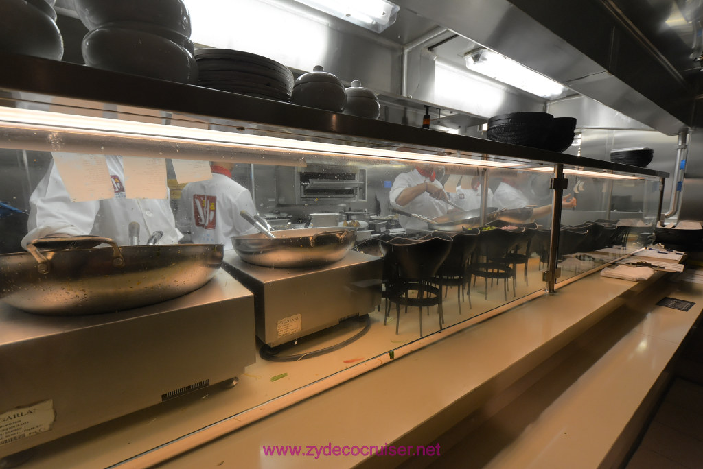 129: Carnival Vista Transatlantic Cruise, Sea Day 3, Ji Ji Asian Kitchen