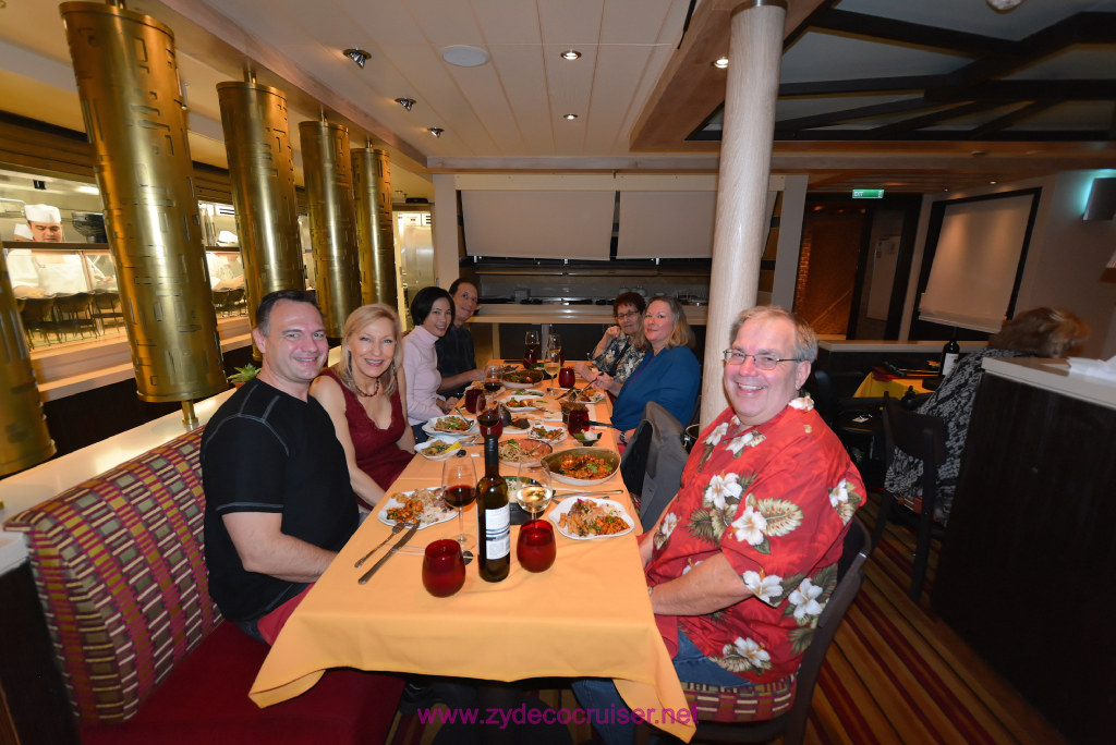 156: Carnival Vista Transatlantic Cruise, Sea Day 3, Ji Ji Asian Kitchen